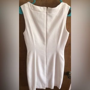 Cream Dress w/ Pearl Accents -Like New